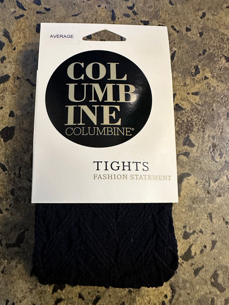 Columbine Fashion Tights - Ridge Zig Zag
