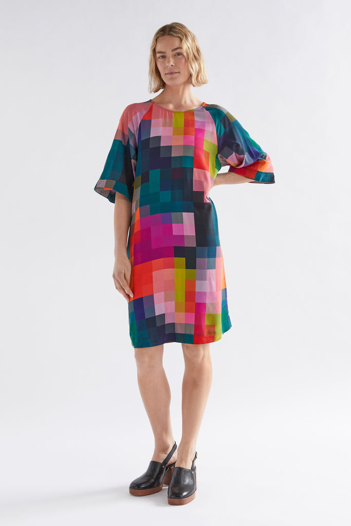 Elk Malo Dress - Pixel Print