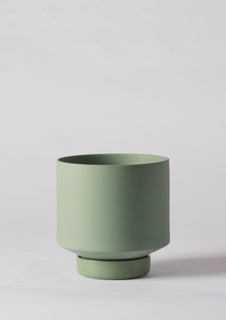 Angus & Celeste Collectors Gro Pot - Medium Olive Green