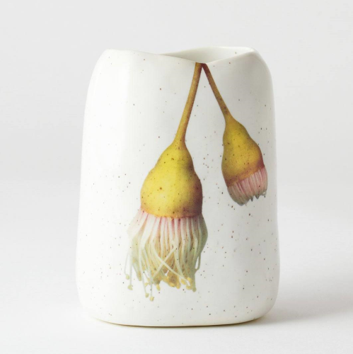 Angus & Celeste Pebble Vase - Hanging Yellow Gum