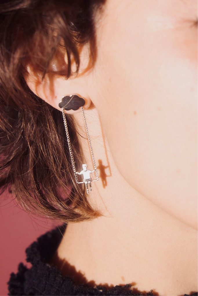 House of Whitty Archie in the Clouds Earrings