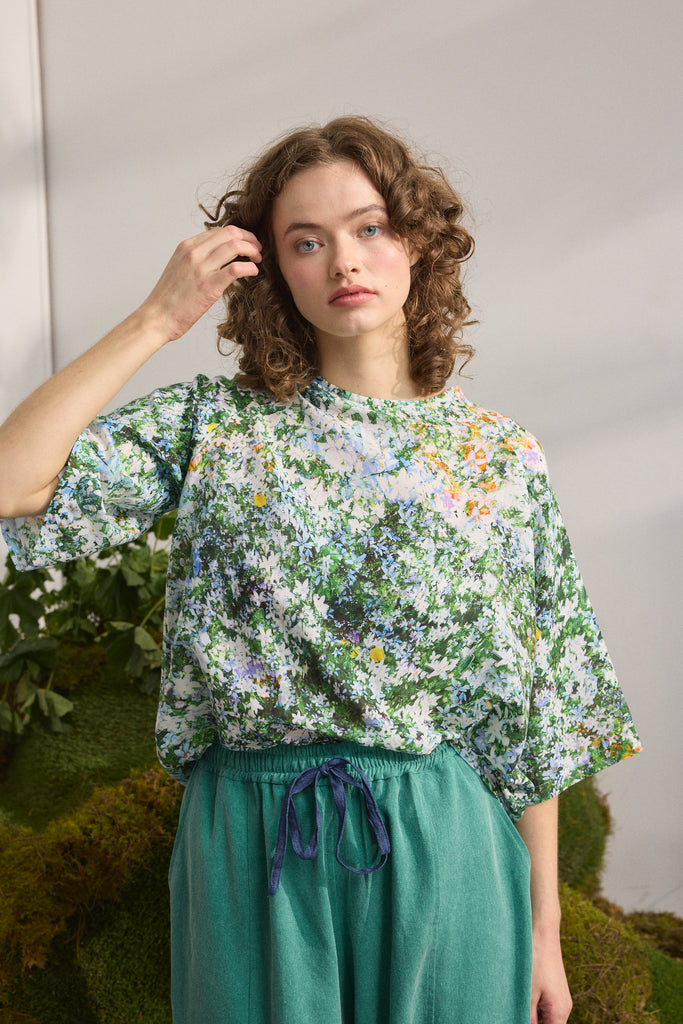 Wolf and Mishka Tunic Top - Meadow