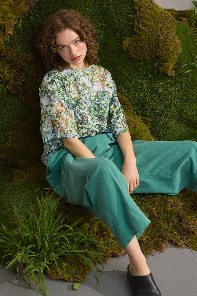 Wolf and Mishka Tunic Top - Meadow