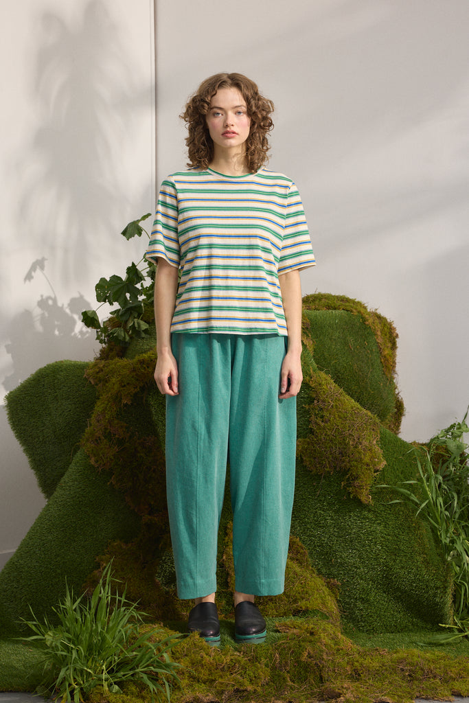 Wolf and Mishka Pippi Tee - Field Stripe