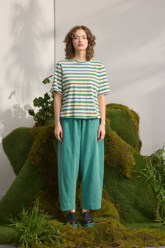 Wolf and Mishka Pippi Tee - Field Stripe