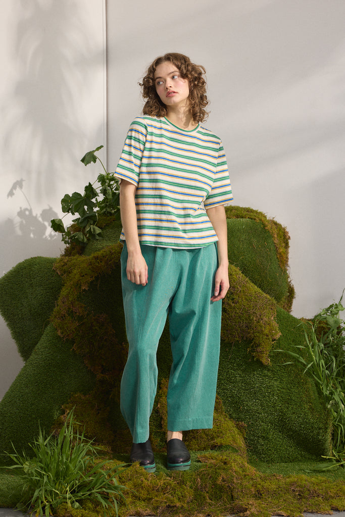 Wolf and Mishka Pippi Tee - Field Stripe
