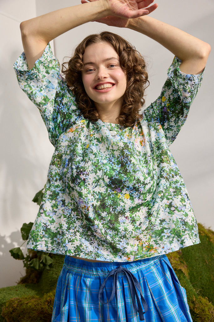 Wolf and Mishka Tunic Top - Meadow