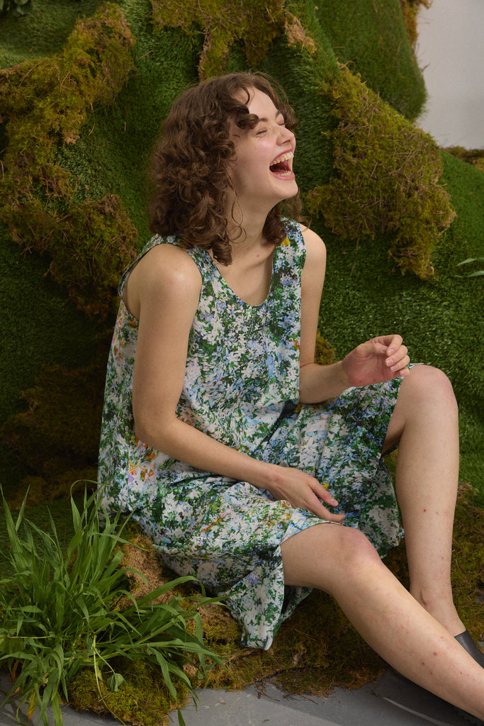 Wolf and Mishka Matilda Dress - Meadow