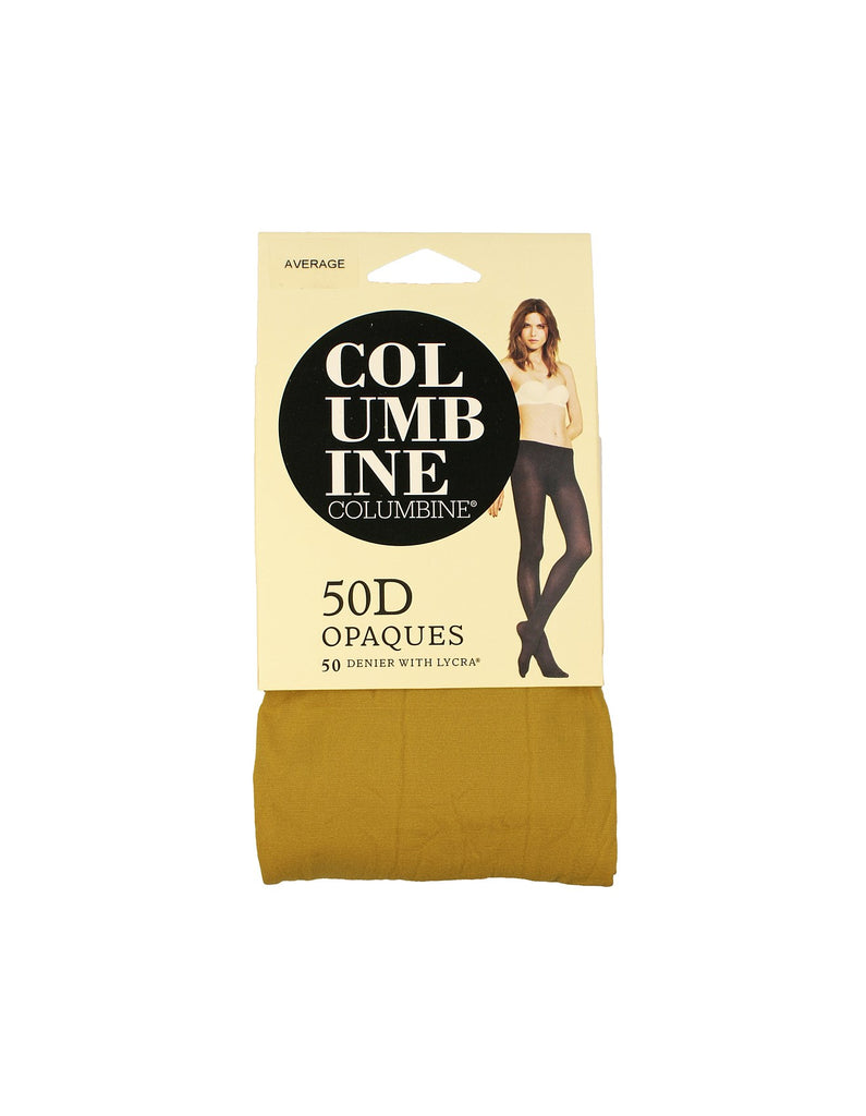 Columbine 50D Opaque Tights - Ochre