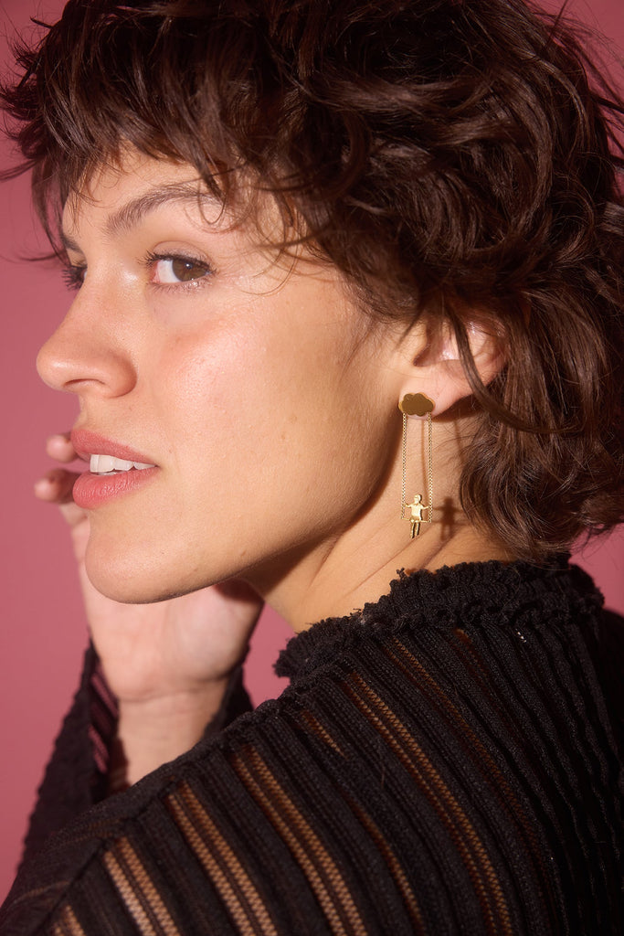 House of Whitty Archie in the Clouds Earrings