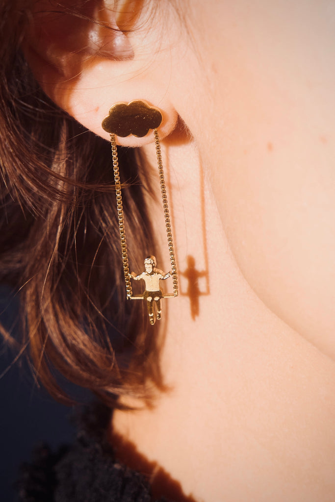 House of Whitty Archie in the Clouds Earrings