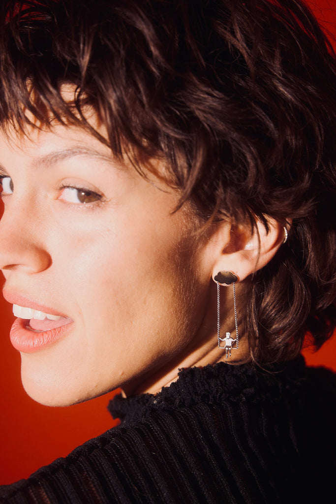 House of Whitty Archie in the Clouds Earrings