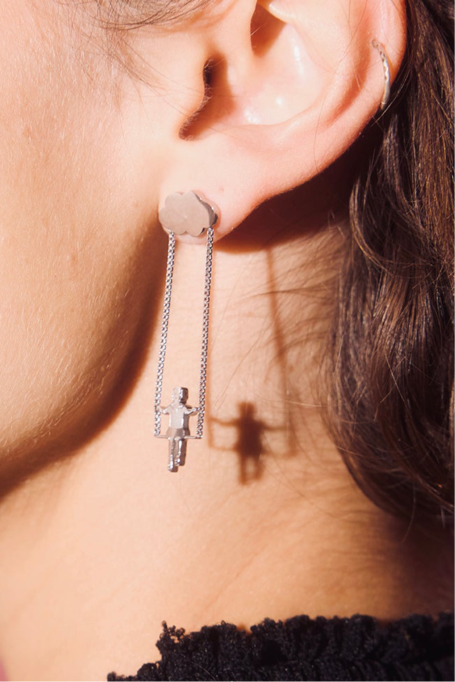 House of Whitty Archie in the Clouds Earrings