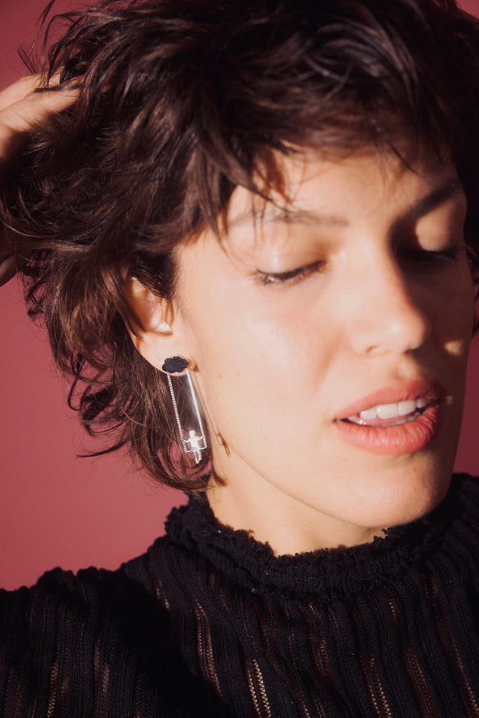 House of Whitty Archie in the Clouds Earrings