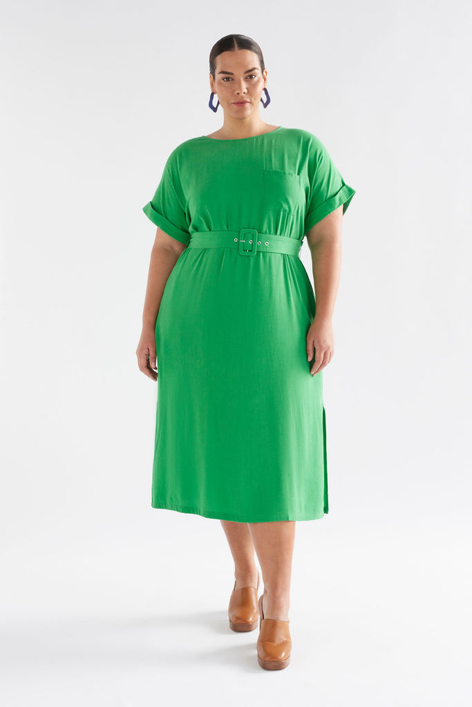 Elk Olyck Midi Dress - Vine Green Elk Olyck Midi Dress - Vine Green