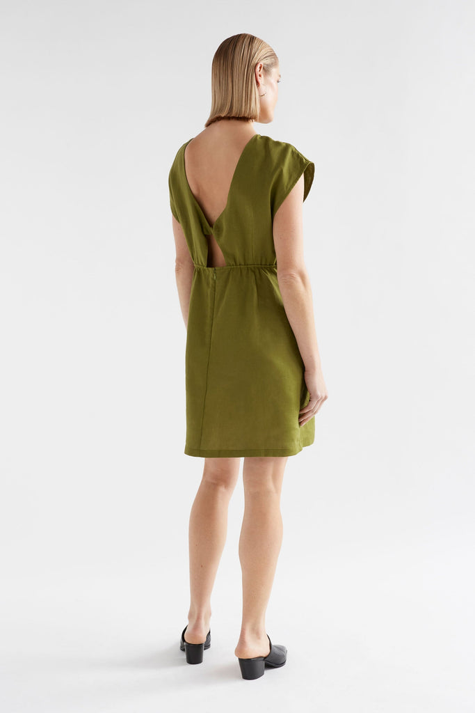 Elk Honnor Dress - Artichoke