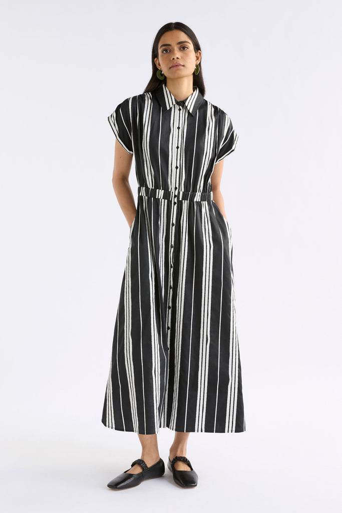 Elk Reza Shirt Dress - Fez Print