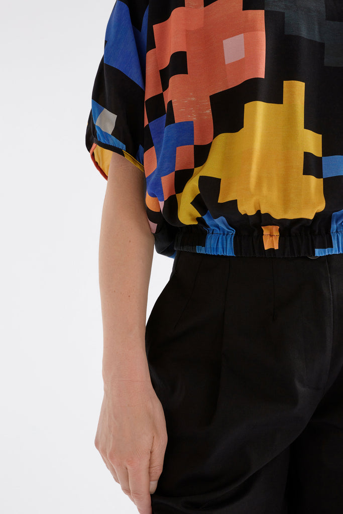 Elk Moda Top - Lucent Print