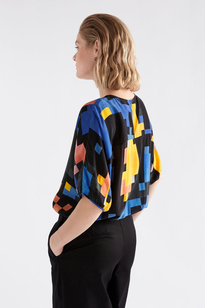 Elk Moda Top - Lucent Print