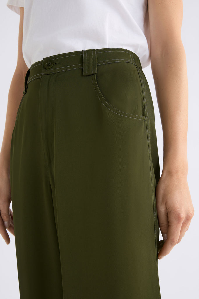 Elk Hullu Pant - Bright Olive
