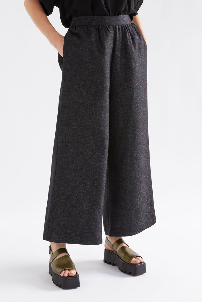 Elk Tulle Pant - Black Metallic