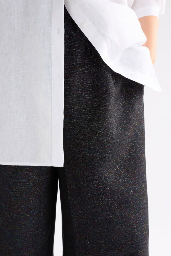 Elk Tulle Pant - Black Metallic