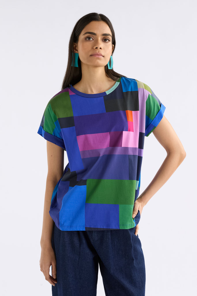Elk Lento T-Shirt - Lucent Print