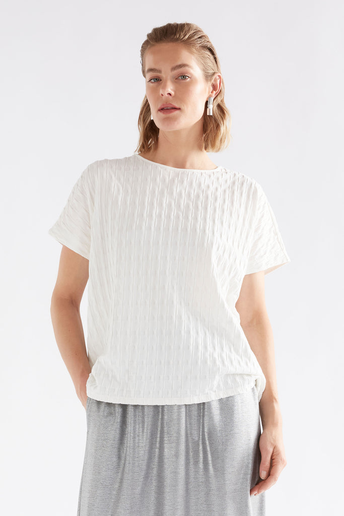 Elk Orta Boxy T-Shirt - White