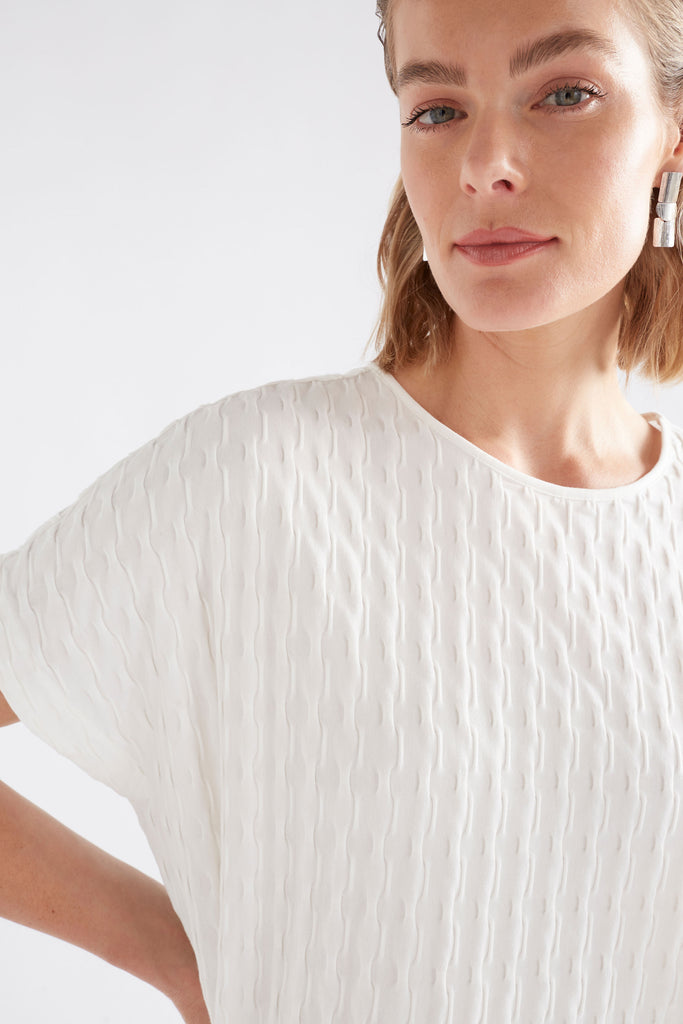 Elk Orta Boxy T-Shirt - White