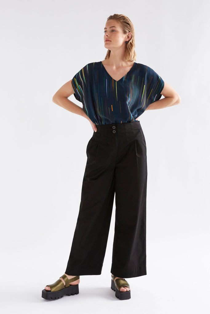 Elk Kayra V-Neck Top - Alinea Print