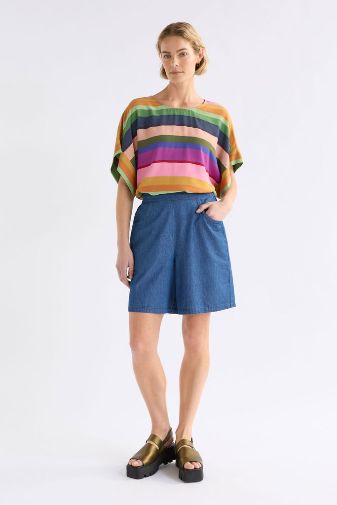 Elk Strom Shorts - Blue Denim