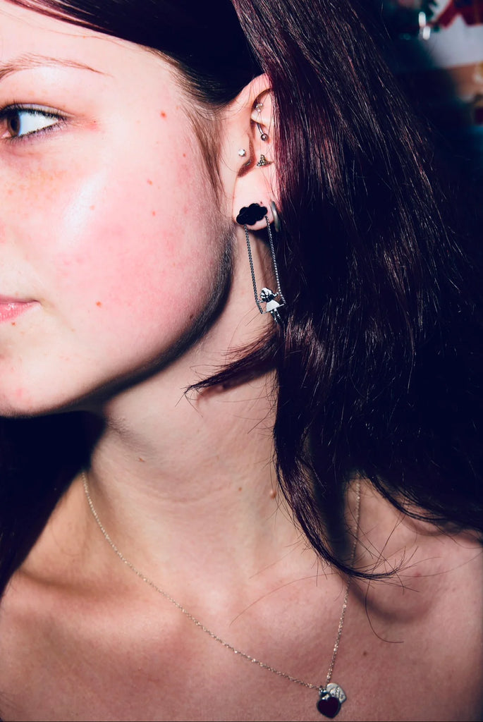 House of Whitty Ivy in the Clouds Earrings