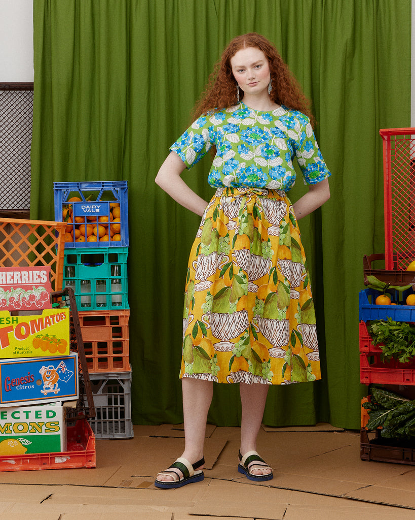 Togetherness Anise Skirt - Fruit Basket