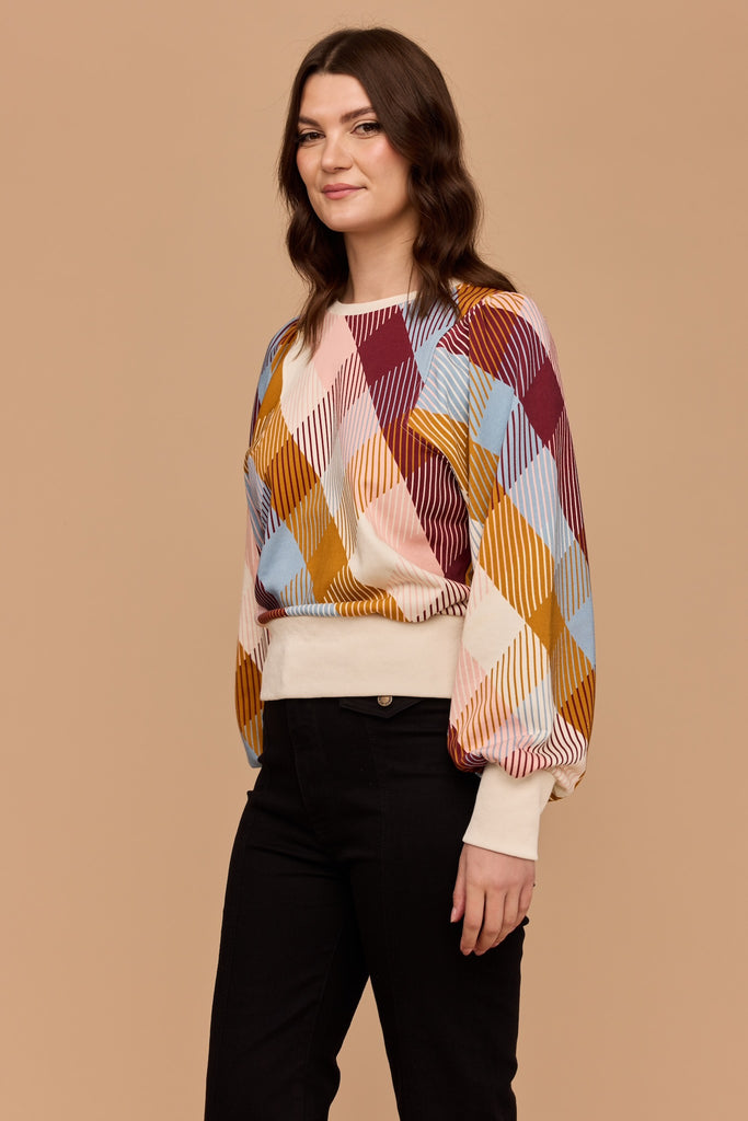 Frock Me Out Batwing Windcheater - Check Me Out