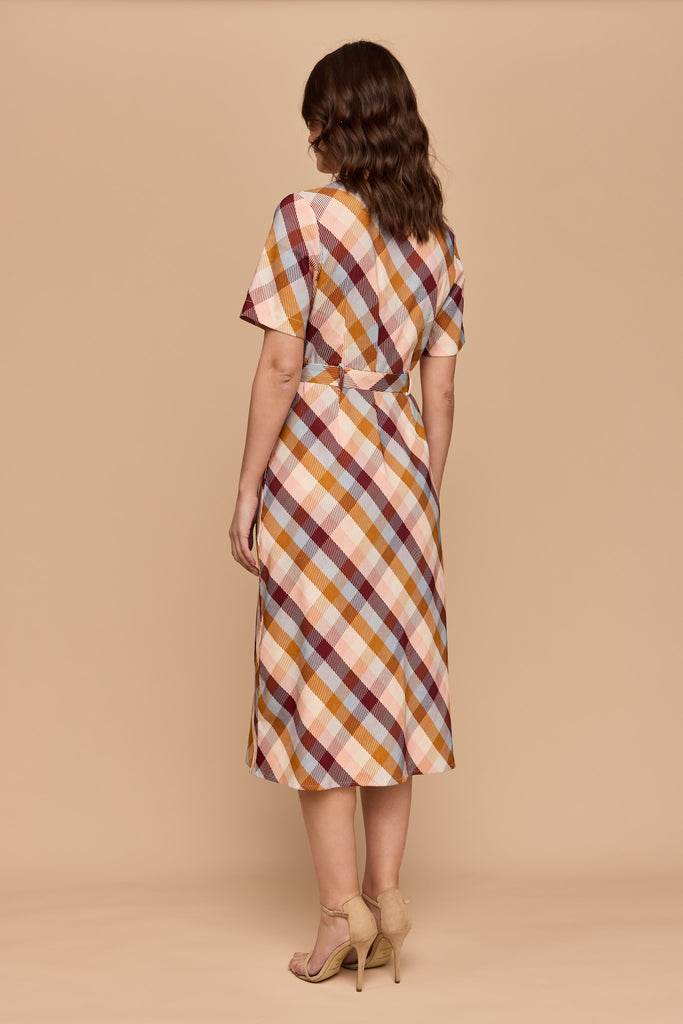 Frock Me Out Shirt Dress - Check Me Out