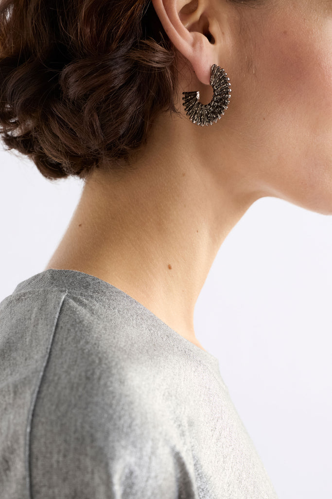 Elk Krusen Hoop Earring