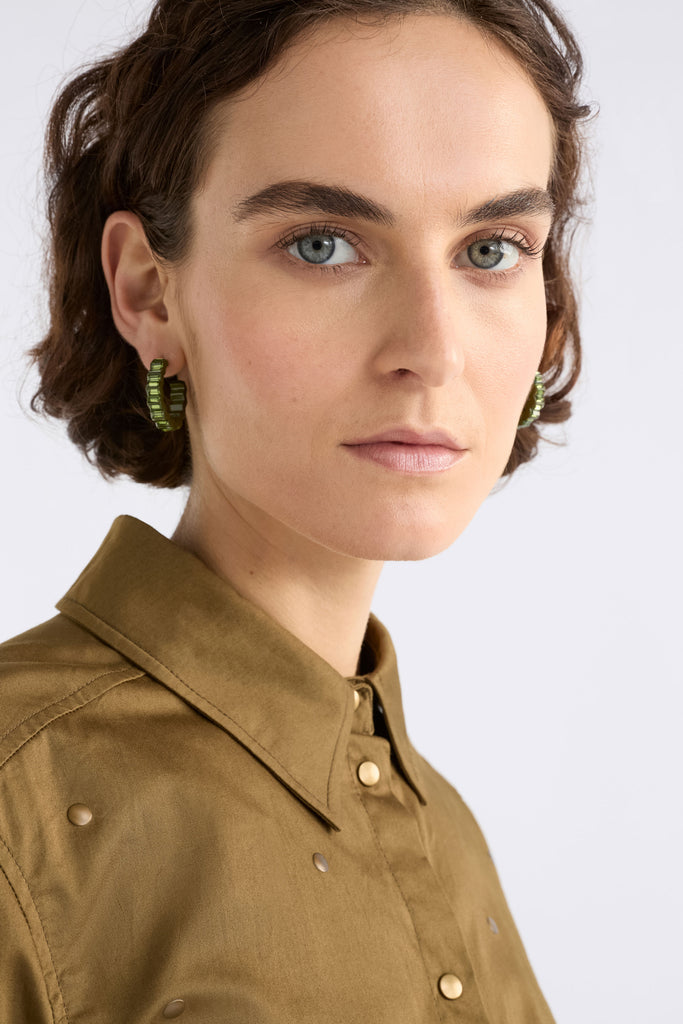 Elk Jolle Hoop Earring