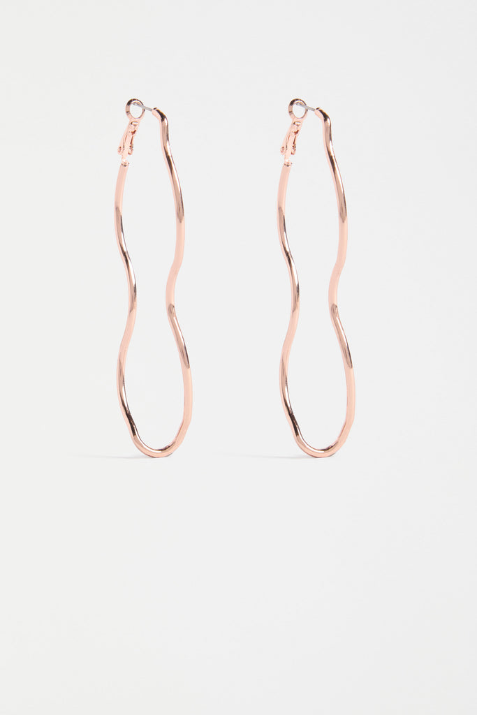 Elk Svel Long Hoop Earring