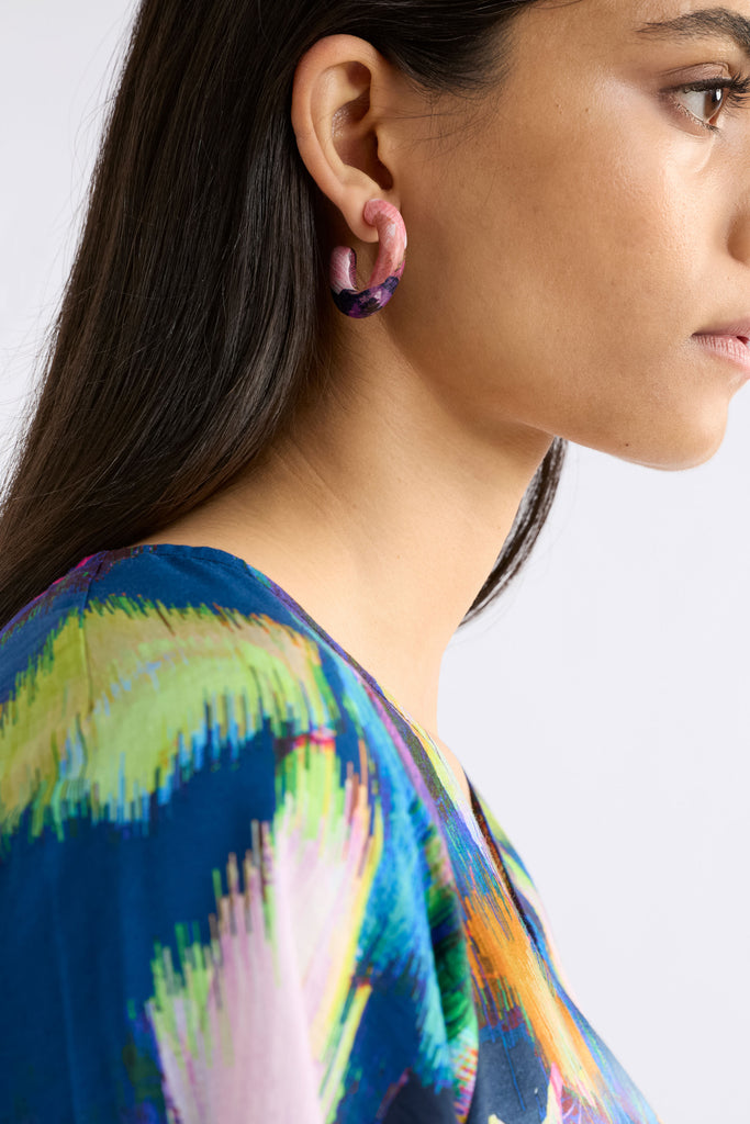 Elk Resso Hoop Earring