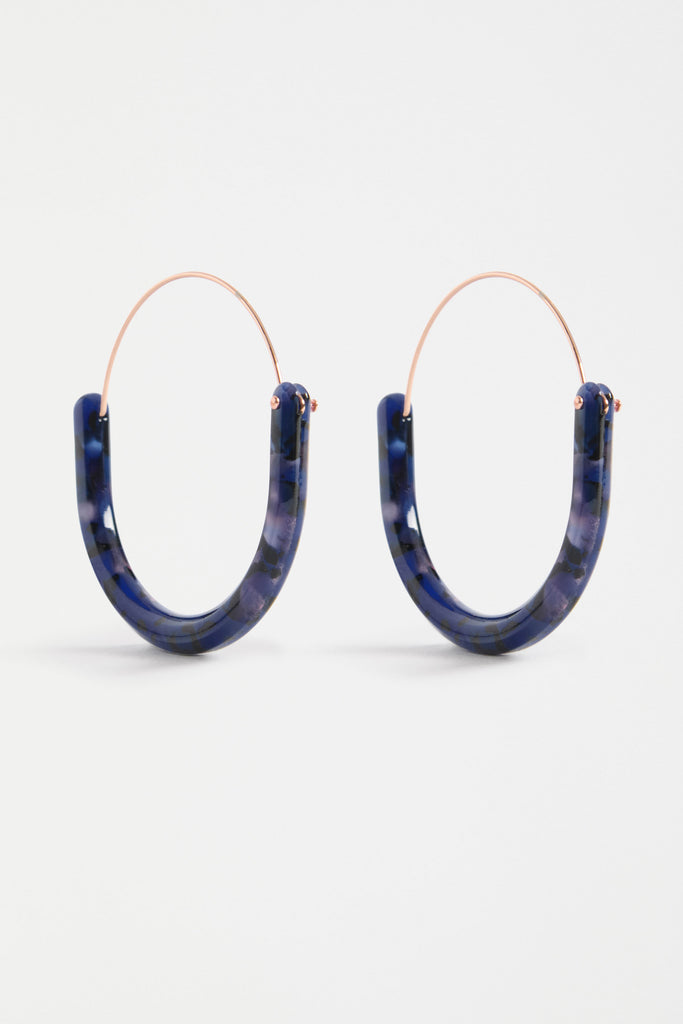 Elk Aki Hoop Earring - Collage