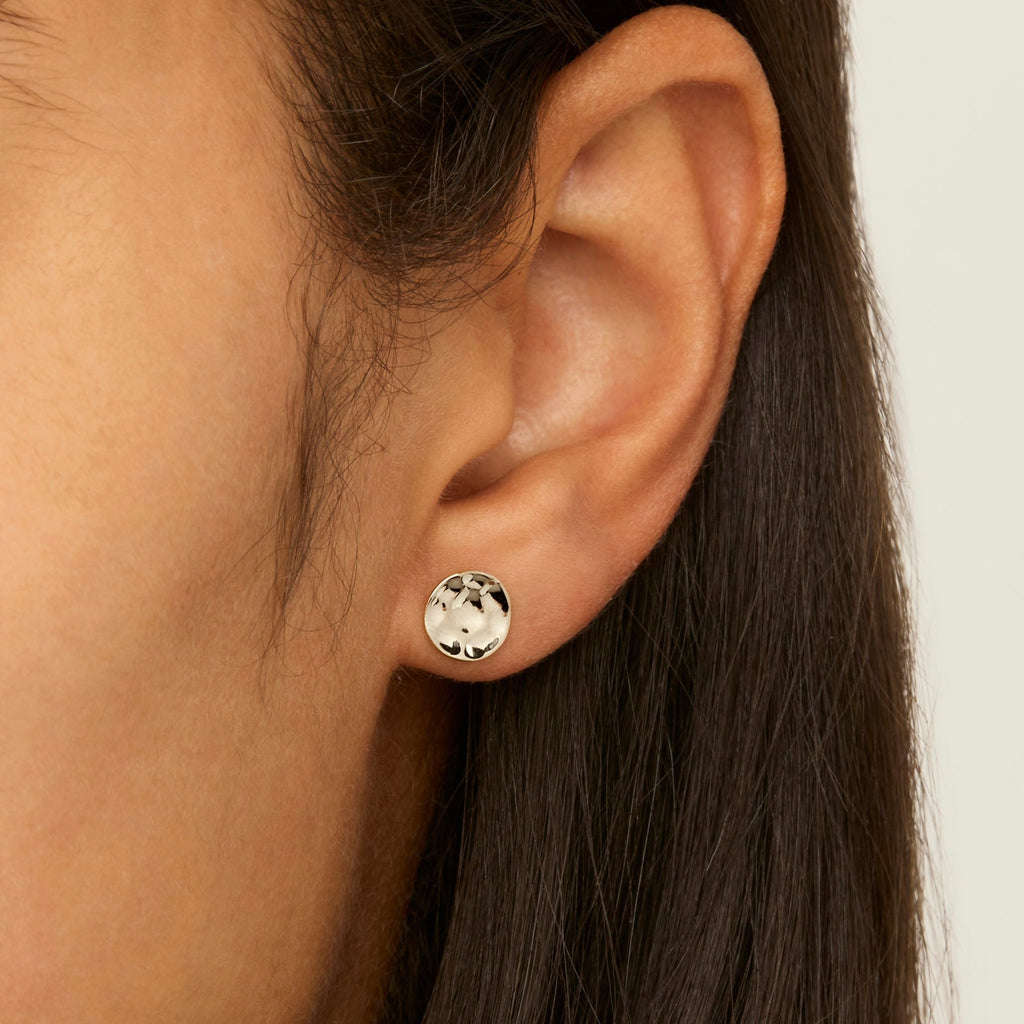 Najo Double Beat Stud Earring