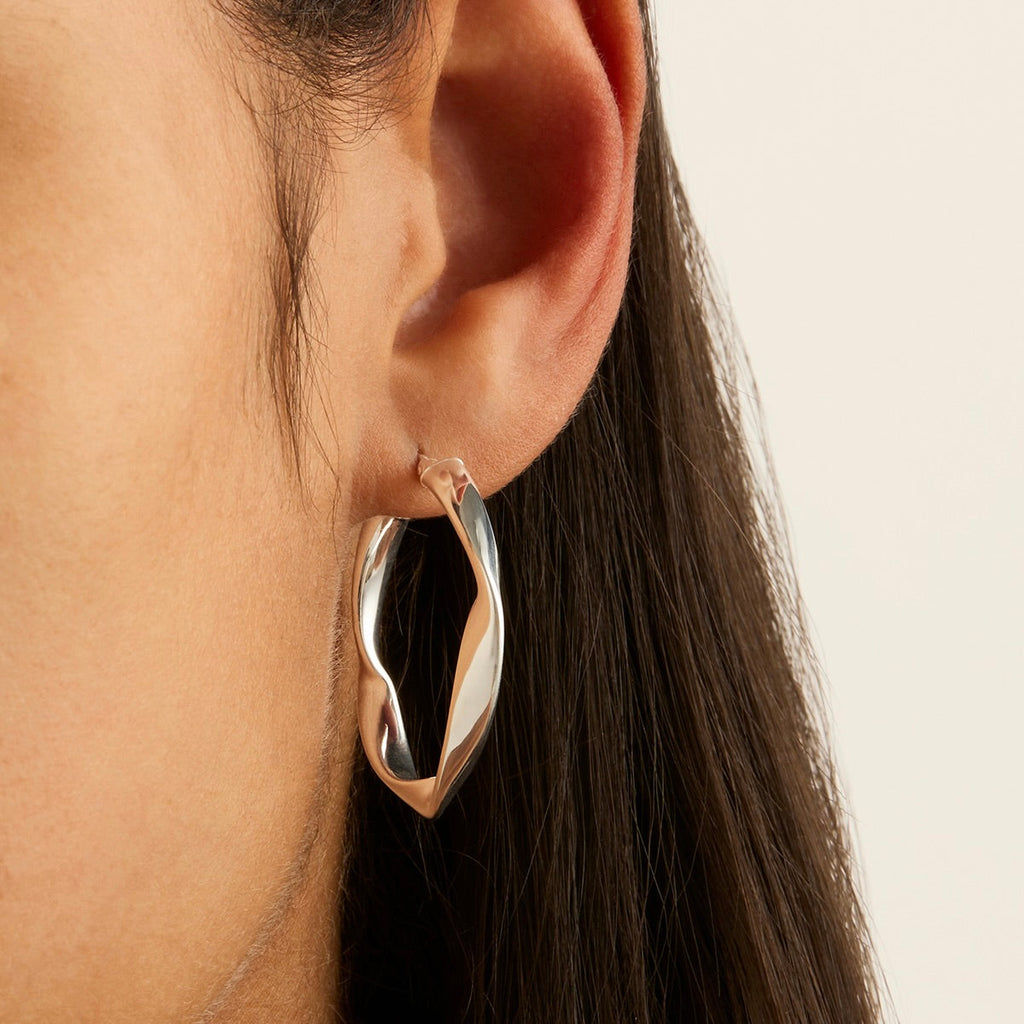 Najo Garden Of Eden Hoop Earring