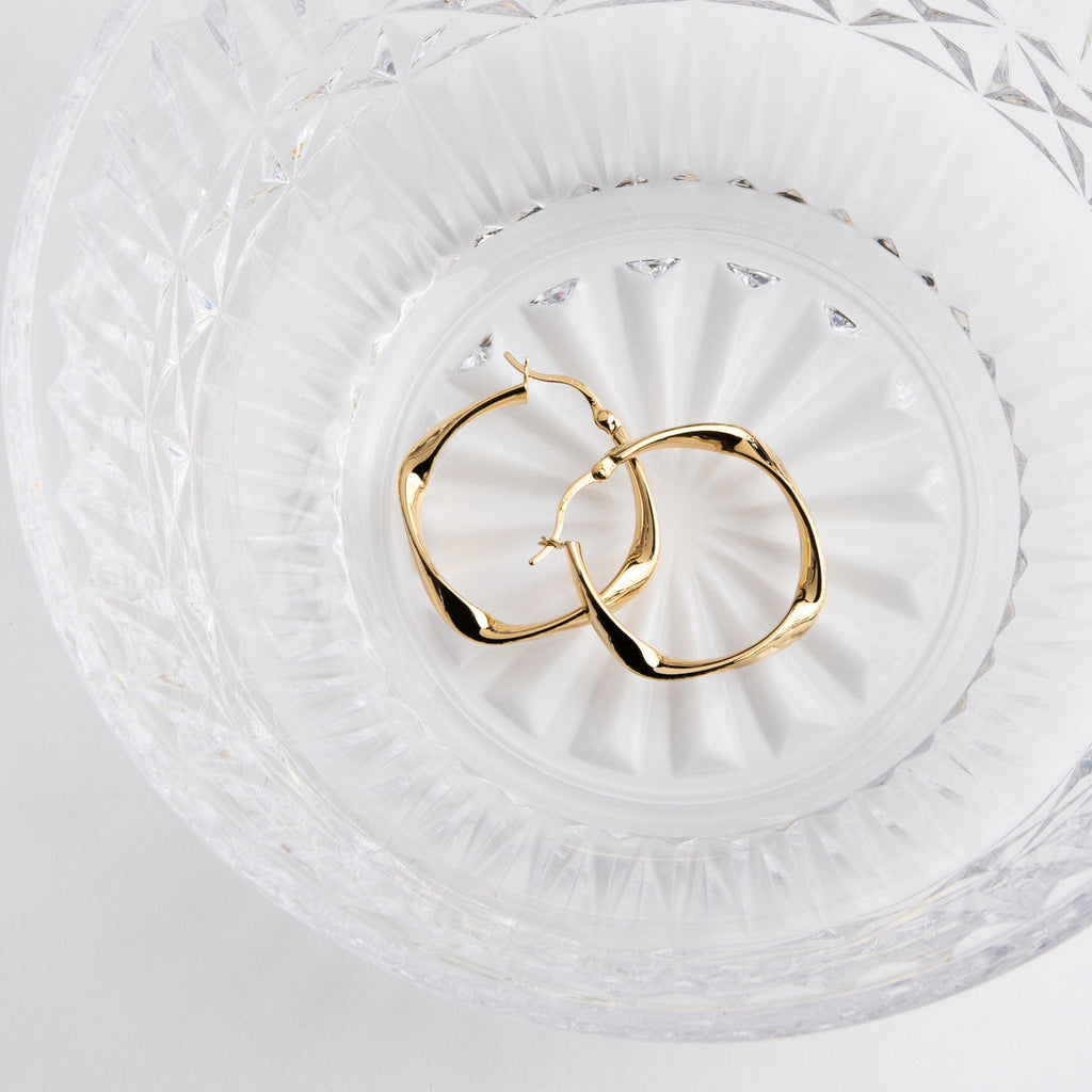 Najo Garden Of Eden Hoop Earring