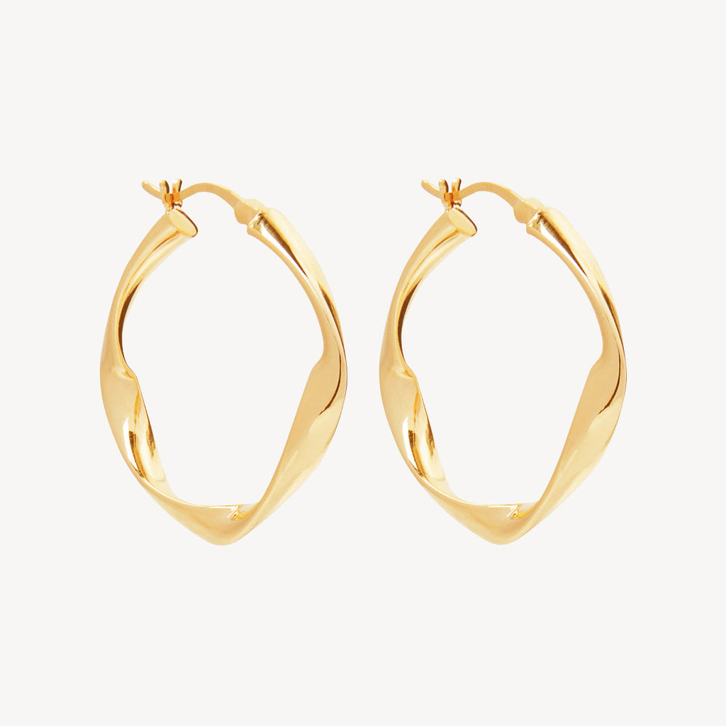 Najo Garden Of Eden Hoop Earring