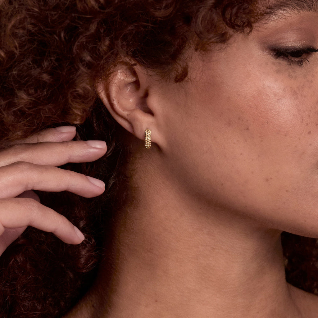 Najo Chia Huggie Earrings