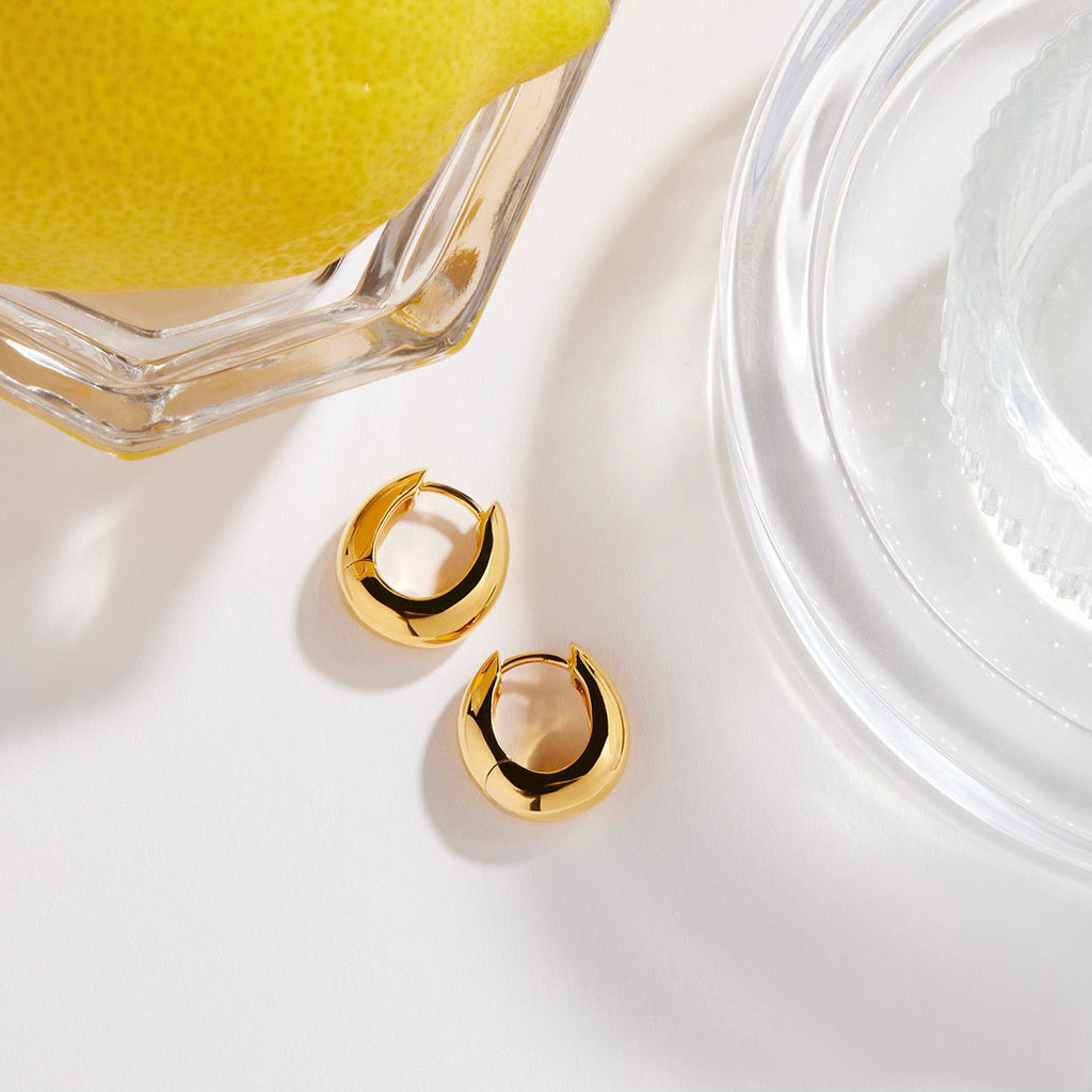 Najo Arco Huggie Earrings