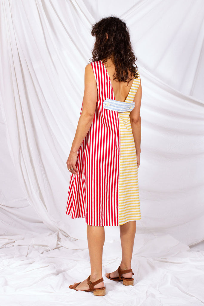 Kindling Eden Dress - Stripe Splice