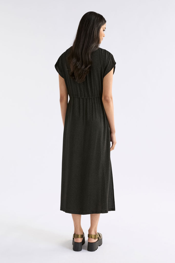 Elk Kash Dress - Black/Gold