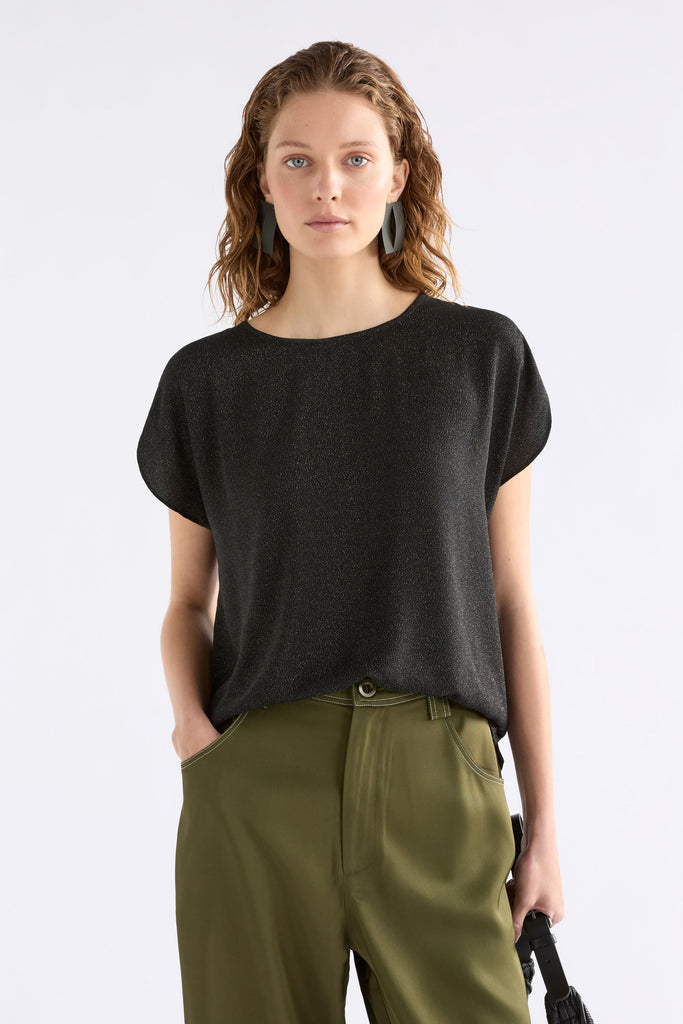 Elk Kash Top - Black/Gold