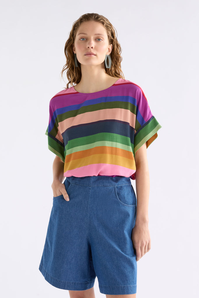 Elk Lysbro Top - Lysbro Print